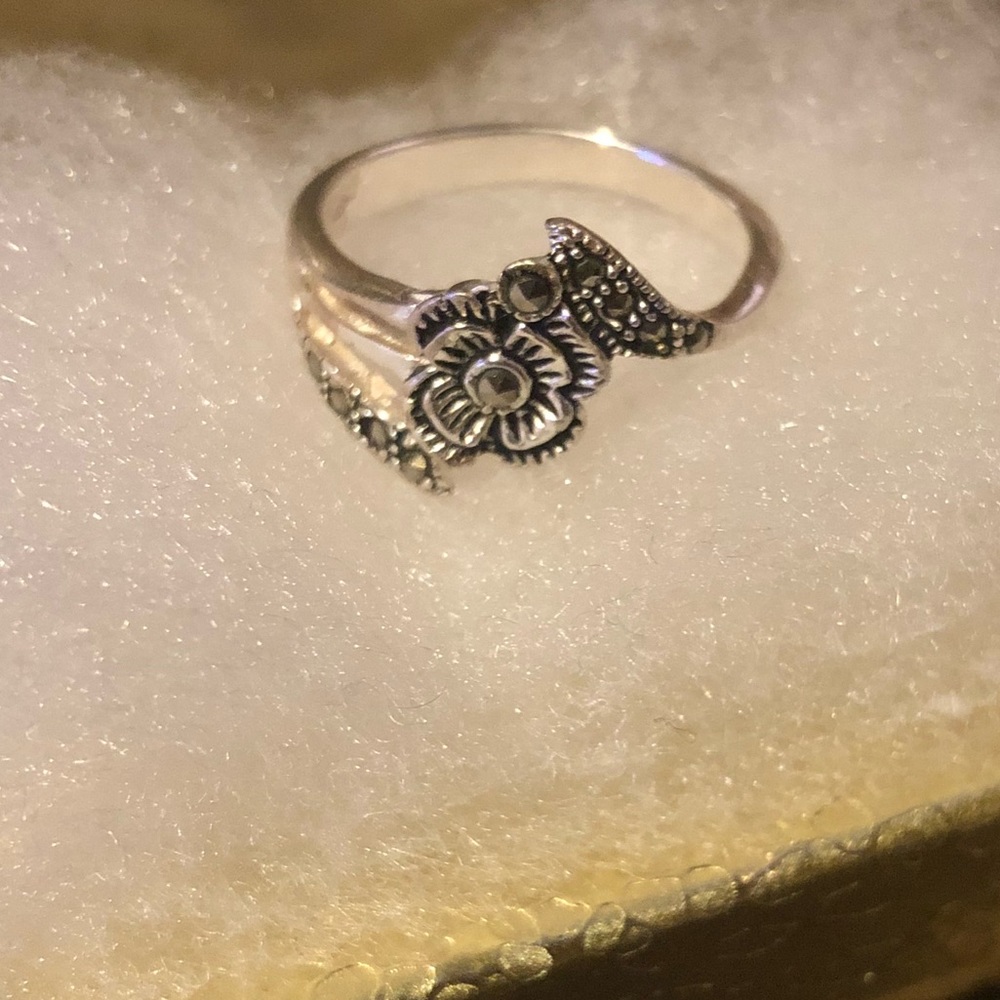 Sterling silver Flower Ring